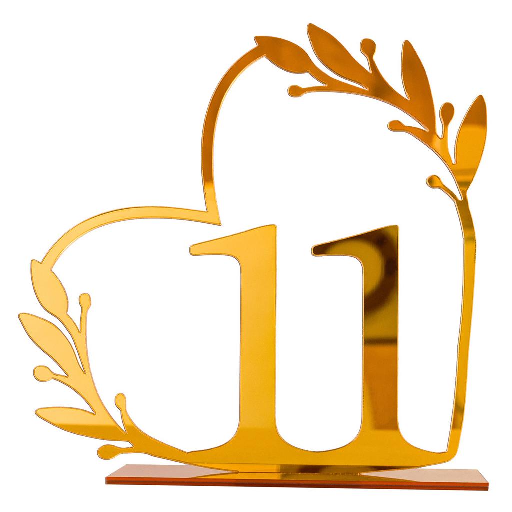 DIY Acrylic Numbers Wedding Table Numbers Mirror Table Numbers