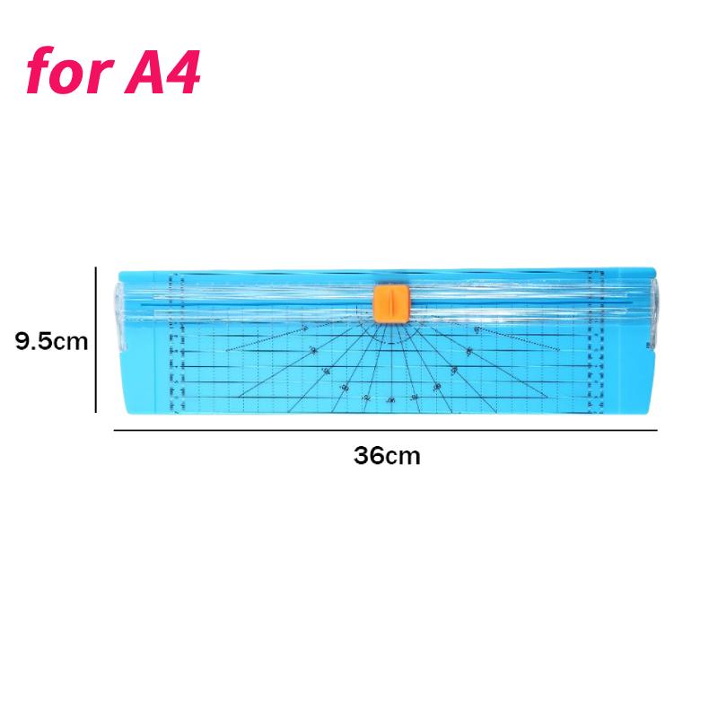 Mode Populär A4/A5 Precision Pappersfoto Trimmers Skärare Scrapbook Trimmer Lättvikt Skärmatta Maskin Ny