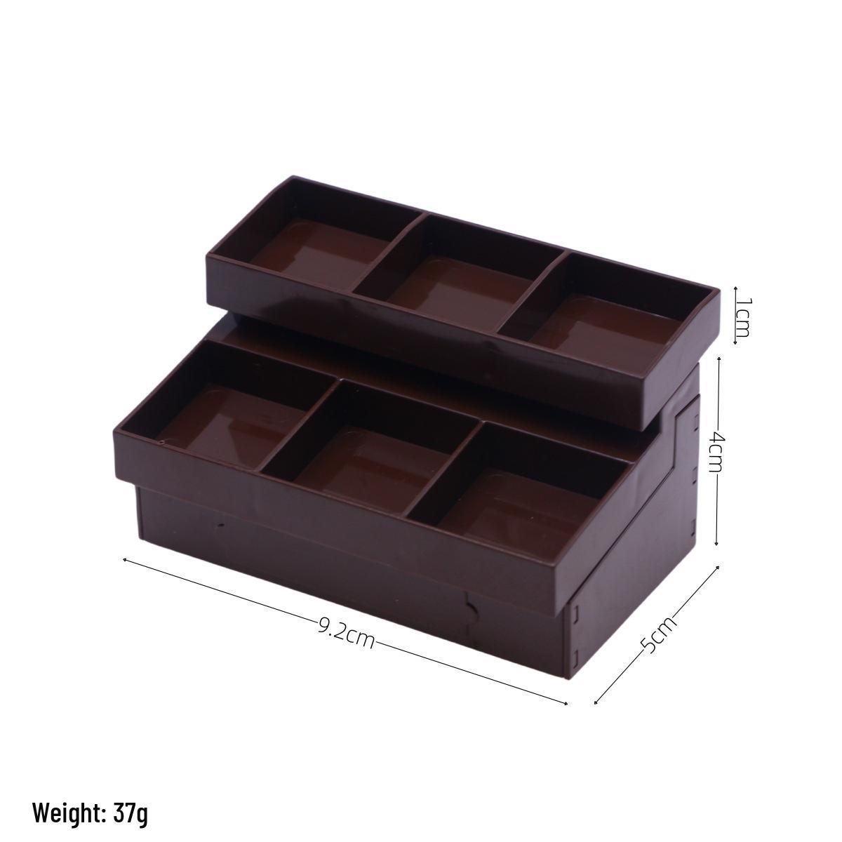Miniature Supermarket Shelf with Fruits & Vegetables - Dollhouse Play Prop