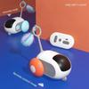 Smart Car Cat Toy Interactive Cat Toy Ball Automatic Rolling Remote Control Toy Car Indoor Cat Accessories Pet Kitten Supplies