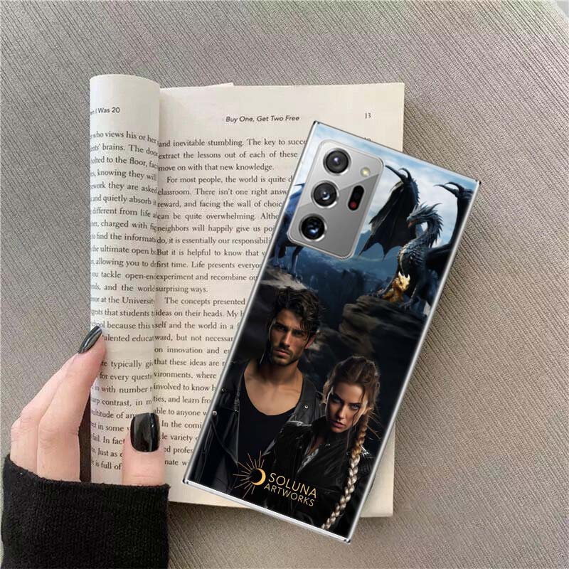 F-Fourth W-Wing Dragon Phone Case for Samsung A17 A37 A57 A54 A14 A24 A34 A07 A04S A02S A12 A22 A32 A52S A16 A26 A36 A56 A72 Gal