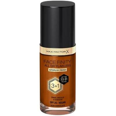 Podkład - - Facefinity All Day Flawless - N102-chocolate - 30 ml - SPF20