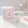 Bow Shaped Ice Cream Ceramic Cup Coffee Mug Dessert High Footed Cup Ceramic Cup Home Tea Cup Breakfast Milk Coffee Cup