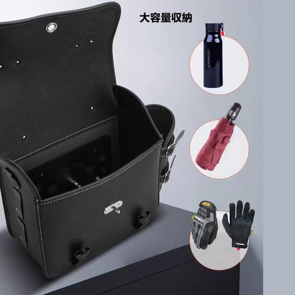 Yoothi Bags Motorcycle Side Bag Set for Super Waterproof and Durable Frame Black Cub, Saddlebags, Bags,