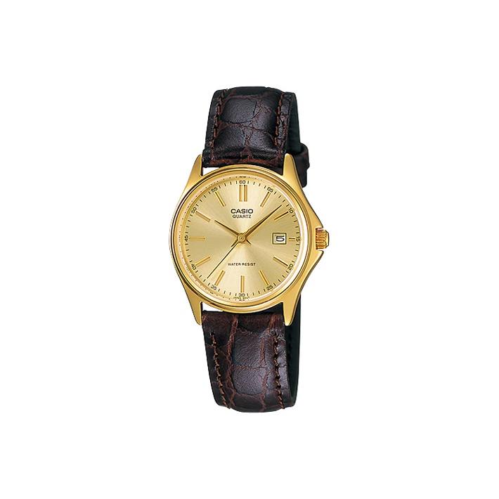 CASIO Women s Standard Series Gold Watch LTP-1183Q-9A LTP-1183Q-9A Gold Dial Regular Box