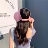 Personality Women Anti-ultraviolet Square Summer Cotton Beach Cap Empty Hat Sun Hat Double Sided