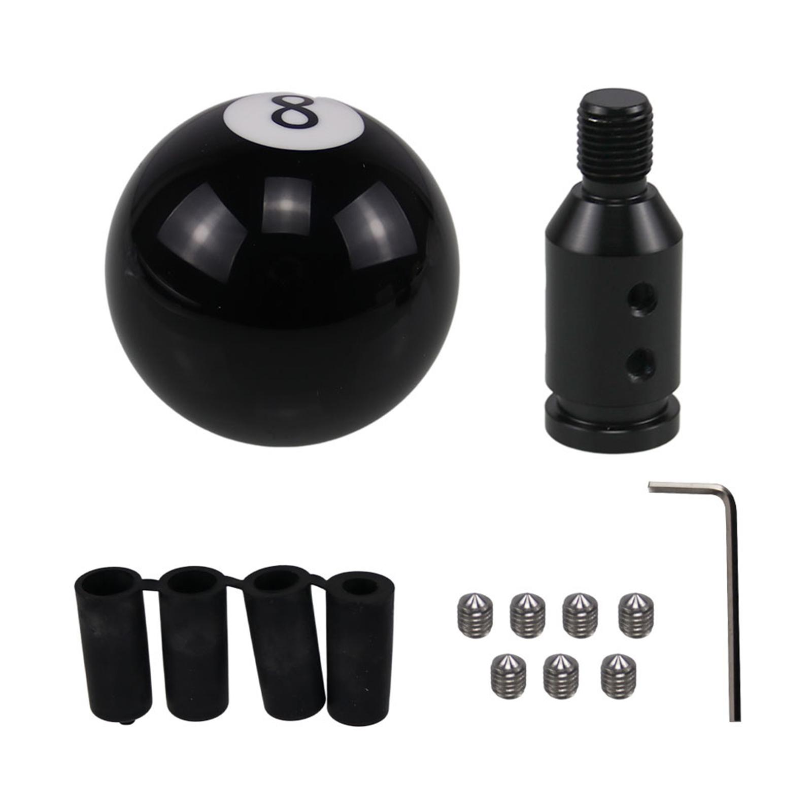 

Car Gear Knob with Universal Adapter Manual Transmission Gear Knob Acrylic Gear Shifts Knob for Manual Transmissions 1