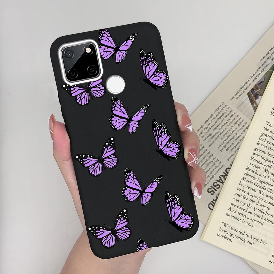 For OPPO Realme C25 C25S C25Y Case Cartoon Soft Silicone Matte Shockproof Phone Back Cover For Realme C 25 S Y Capa Funda Coque