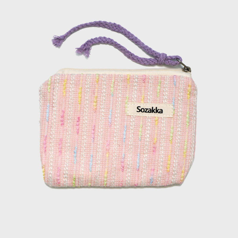 Mini Lovely String Handmade Style Makeup Pouch