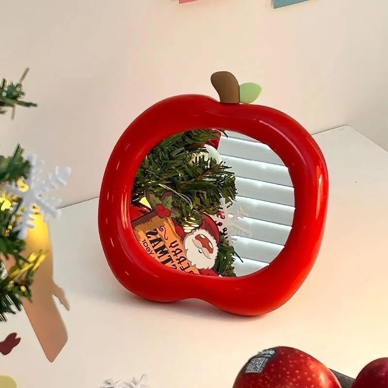 3D Desktop Makeup Mirror, High-Definition Mirror Surface, Office Desktop Desktop Standing Makeup Mirror