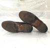 Saxone England Vintage Coin Loafer 7 25.5 Brown Business Dress Shoes(USED)