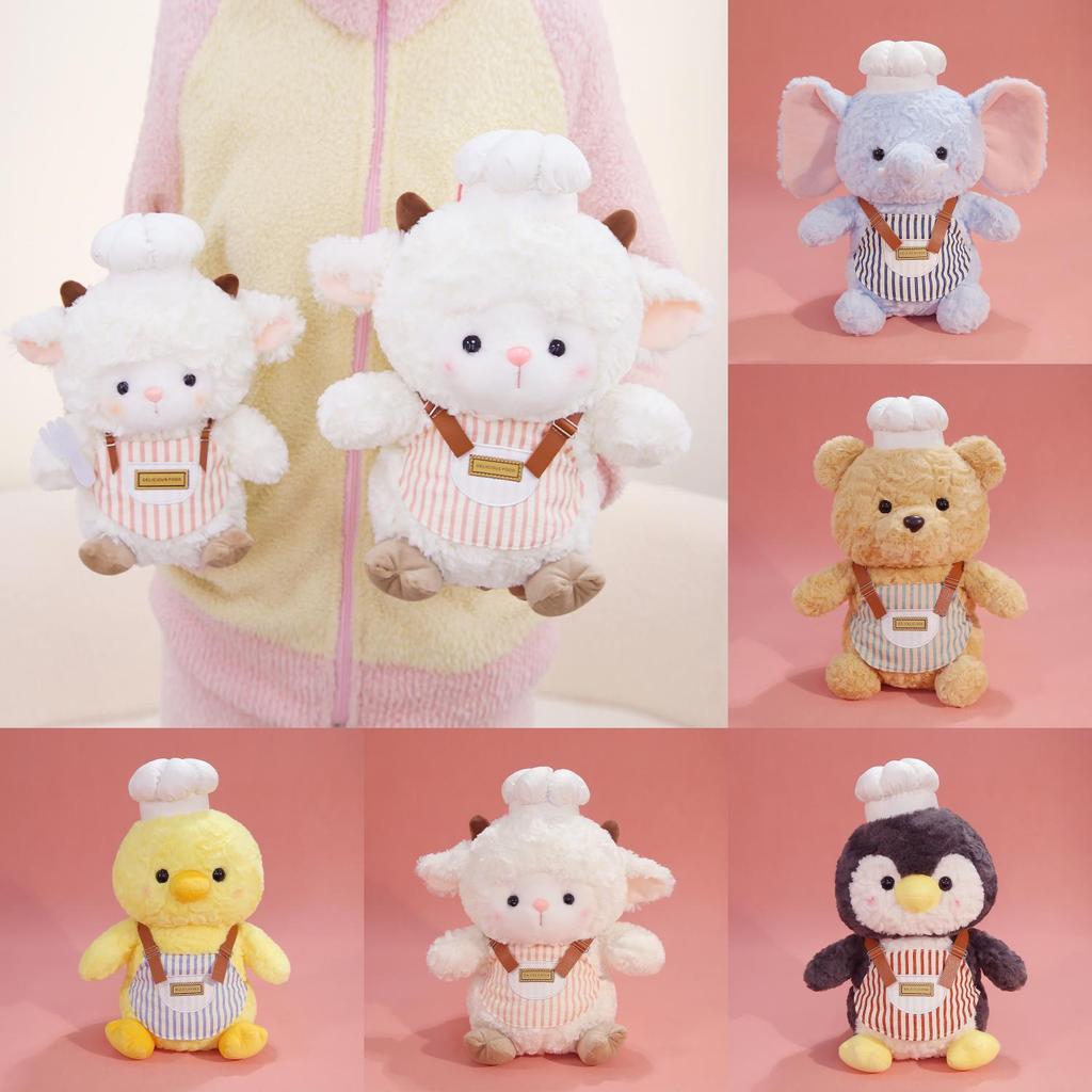 Plush Penguin Toy With Short Pile Soft Material For Bedroom Decor Gift For Children
