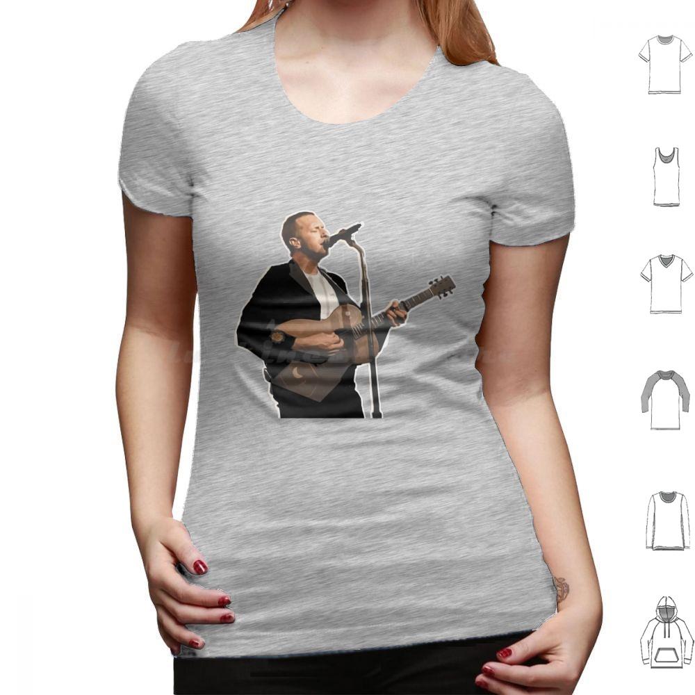 Der SängerEverydaylife T-Shirt Baumwolle Herren Damen DIY Druck Musikband Sänger Gitarre