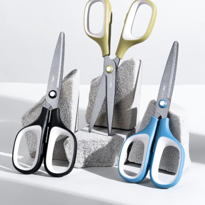 Deli 175mm Teflon-Coated Stainless Steel Scissors (3-Pack) 175mm