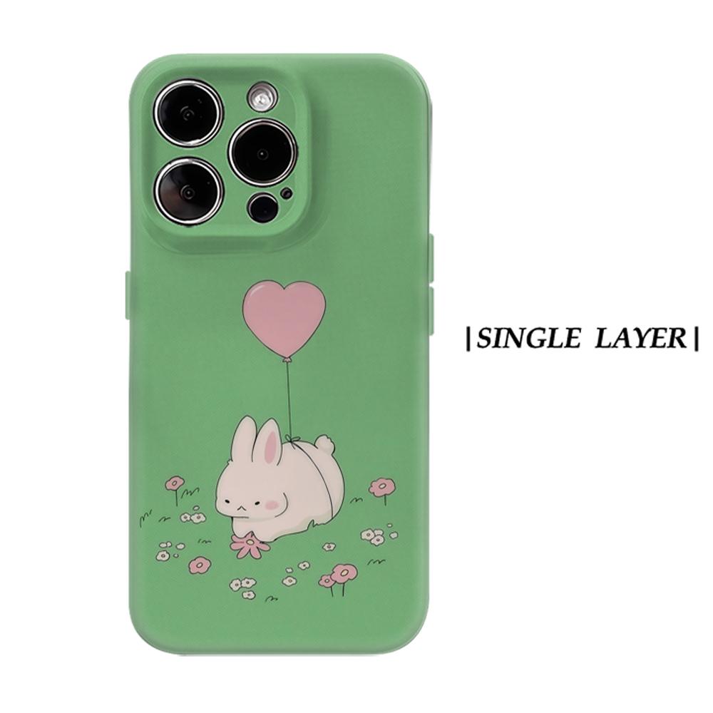 

Bunny & Heart BalloonFor Magnetic Phone Case for IPhone 17 16 15 14 13 Pro Max Plus Single Double-layer Tough Case IPHONE17PROMAX
