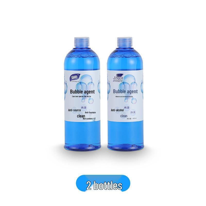 Smart Automatic Toilet Foaming Shield: Anti-Splash Deodorant Refill Liquid