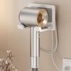 Space Aluminium Hair Dryer Holder Wall Mounted Hairdryer Stand Toilet Blower Holder  Bathroom