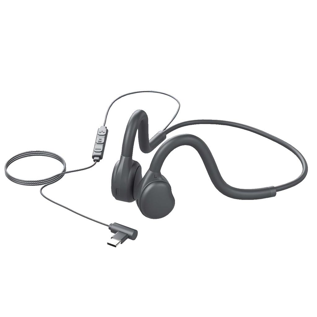 In Wired Open Type with Does Not Block Volume Listening While Doing Other Clear Meetings [New 2024] Earphones, Ear, C, Microphone, Over-the-ear Style,