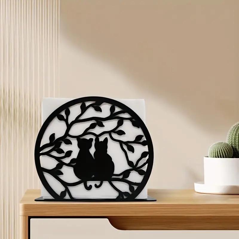 

Valentine s Wrought Iron Desktop Tissue Holder for Kitchen & Dining 12cm x 10.2cm