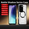 Battle Shadow Series Armor Phone Case for Realme C100 5G Shockproof Anti‑Drop Protective Cover