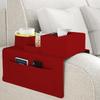 Couch Arm Cup Holder Tray Organizer With Duals-Sided Pockets Anti-Slip Design Weighted Silicone Couch Armrest Accessories