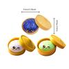 Süßes Glitzer-Knödel Squishy Spielzeug mit Dampfgarer, Weiche, Langsam Rückfedernde Spielzeuge, Stressabbau, Sensorischer Ball, Funkelndes Entspannungswerkzeug