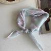 Cotton Linen Square Scarf 58cm Bandana Scarves High Quality Women's Silk Scarf  Neck Decorative