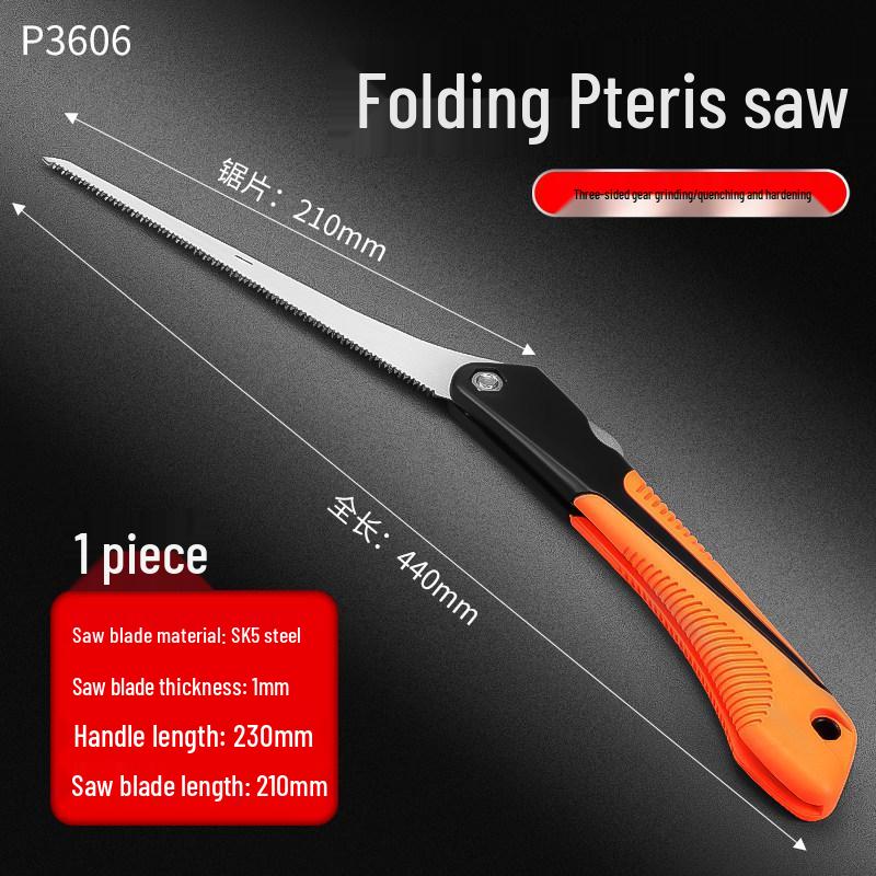 High-Speed Folding Fret Saw for Gardening and Tree Branch Cutting