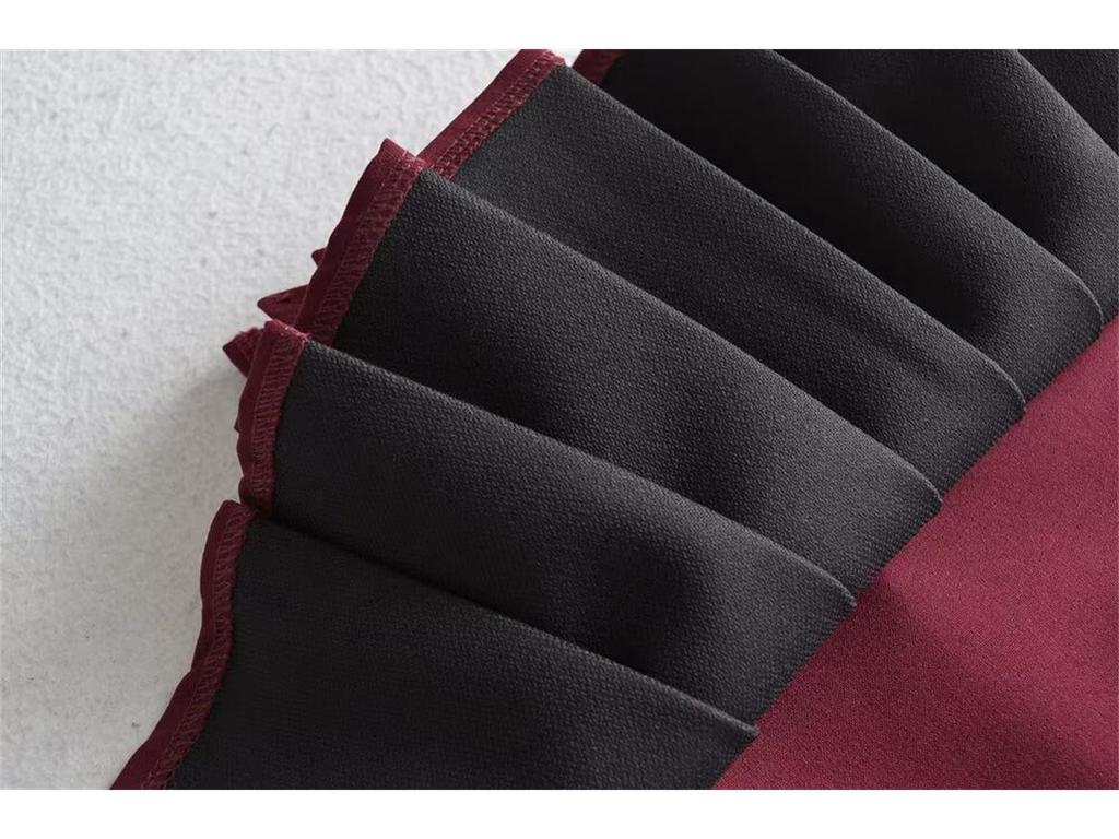 Women's High-Waisted Pleated Slimming Skirt - Spring/Autumn, Anti-Exposure, Age-Reducing, Hot Girl Style