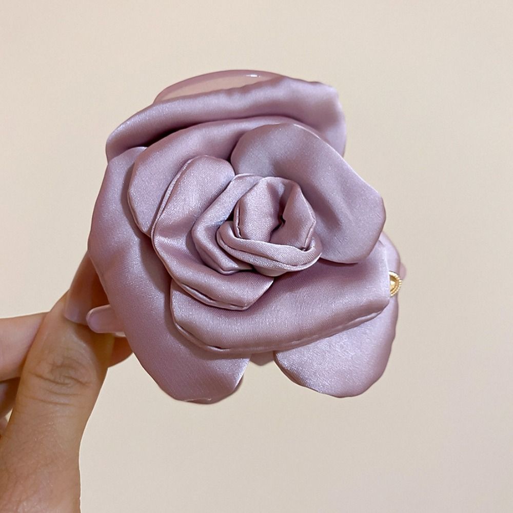 Bohemian Artificial Flower Clips Back of the Head Hair Clip  Headdress Styling Tool