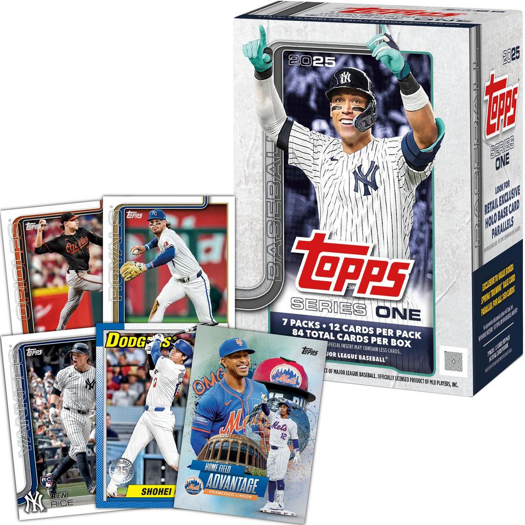 2025 Topps Baseball Series 1 - Value Box Topps Baseball Series 1 Value Box