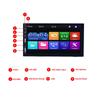 Radio 1DIN MP5 Universal Car Radio, Touch Display,7 Inch USB/AUX