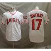 Los Angeles Angels Embroidered Baseball Jersey Unisex Fan Sportswear Cotton Blend Top