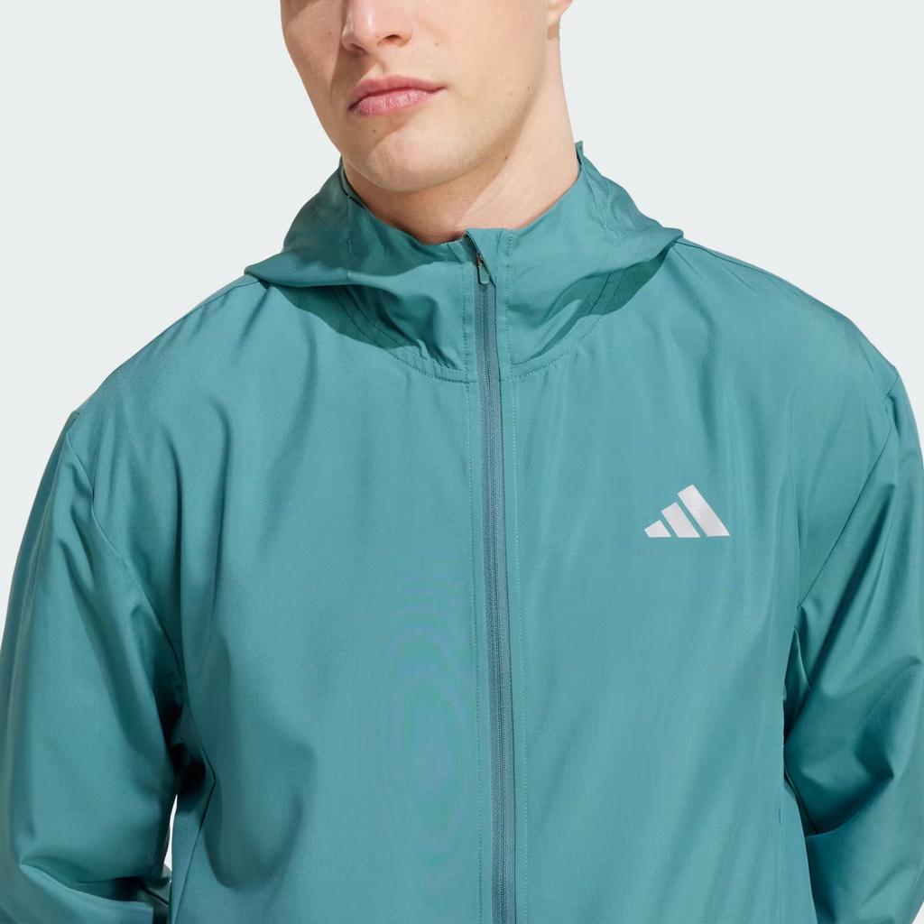 adidas Veste à capuche zippée à manches longues pour homme JM5742
