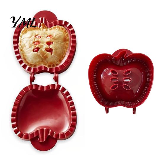 Nonstick Hand Pie Press 2Pcs Fall Molds Set, Autumn Theme Dough for Pumpkin Apple And Kitchen Baking Tools Acorn Mini Fruit Pies, Thanksgiving Tools,