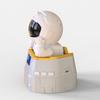 Astronaut Projector Lamp Colorful Star Projection Night Light with Timer and Remote Night Light for Kids and Adults