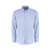 Kustom Kit Mens Oxford Stretch Slim Long-Sleeved Shirt