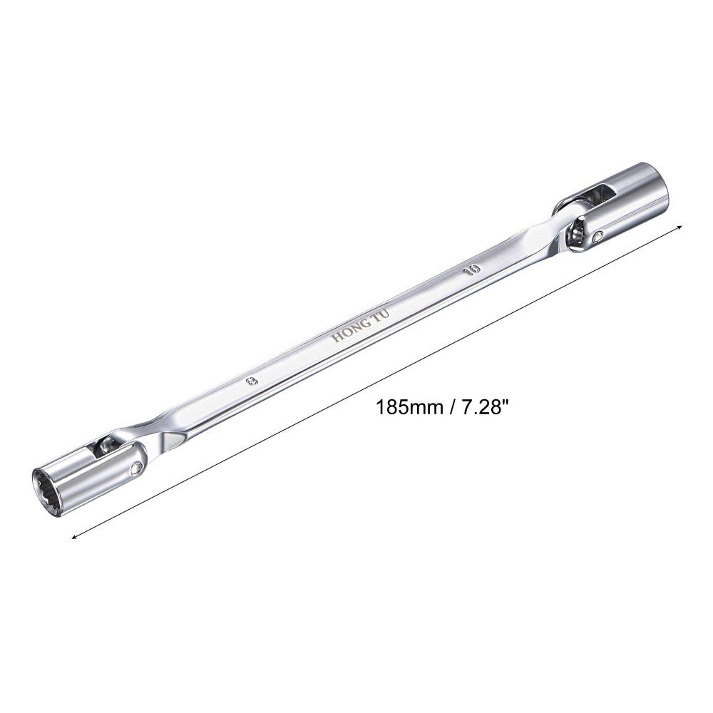 8mm × 10mm 12 Point Flexible Head Socket Wrench Shake Head Multifunctional Socket Wrench  Worker