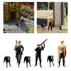 , Miniature Architectural Figure Made of Resin, Model in 1:64 Scale, for Fairy Gardens And As Table