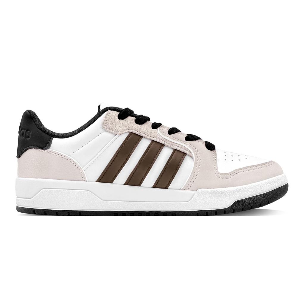 Adidas ENTRAP Milk Coffee Star Trail, Vintage Versatile, Street Style Abrasion Resistant Slip Resistant Low top JQ3923(Team1655-S-BOX)
