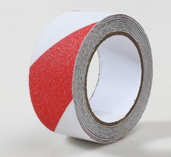 Black & Yellow Wear-Resistant Frosted Anti-Slip Tape for Stairs and Floors