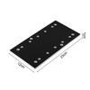 1 PCS Sanding Pad 10 Holes 6 Holes Grinding Disc Square Grinding Pad Grinding Disc Power Tool Accessories 225 X 115mm