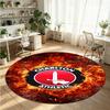 Charlton Athletic FC Printed Round Crystal Velvet Rug Soft Non Slip Floor Carpet For Bedroom Holiday Gift