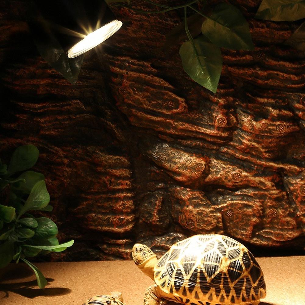 25W 50W 75W UVA+UVB Husdjursreptil Värmelampa Värmelampa Sköldpadda Ödla Värmelampa Fullspektrum Sollampa för Amfibie