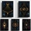 Innocent Starry Sky Prints Series Theme Canvas Printing Fashion Populars Colors Mural Studio Home Decoration Art Painting Gifts