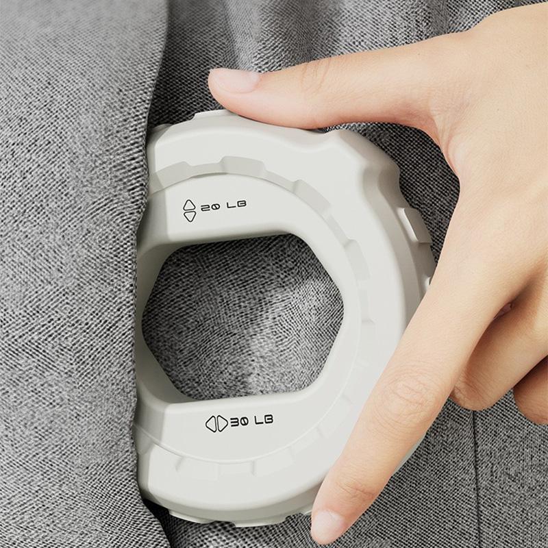 Fitness Finger Ring Workout Device Silicone Hand Gripper Muscle Strengthener Ring Wrist Finger Trainer Exercise Carpal Expander