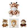 Jungle Animal Lion Tiger Giraffe Stuffed Toy Wholesale Stock