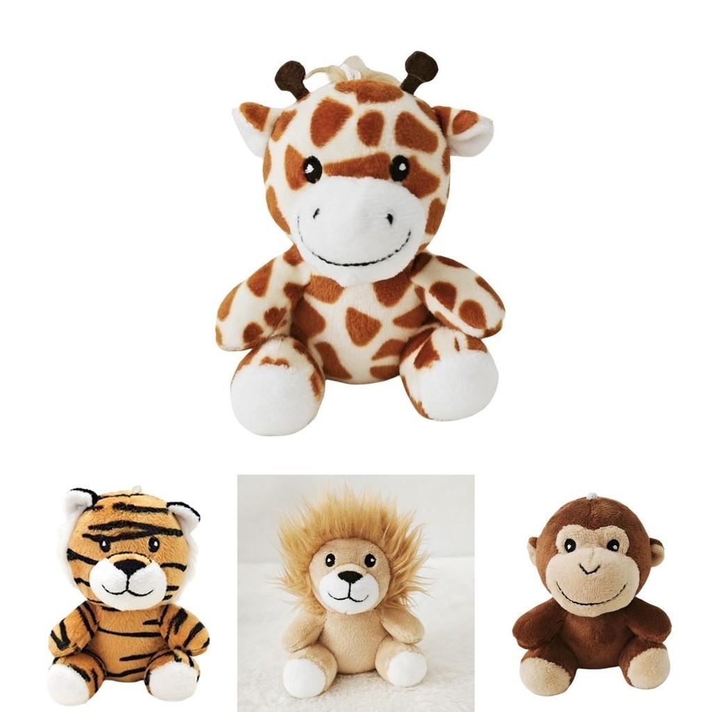 Jungle Animal Lion Tiger Giraffe Stuffed Toy Wholesale Stock