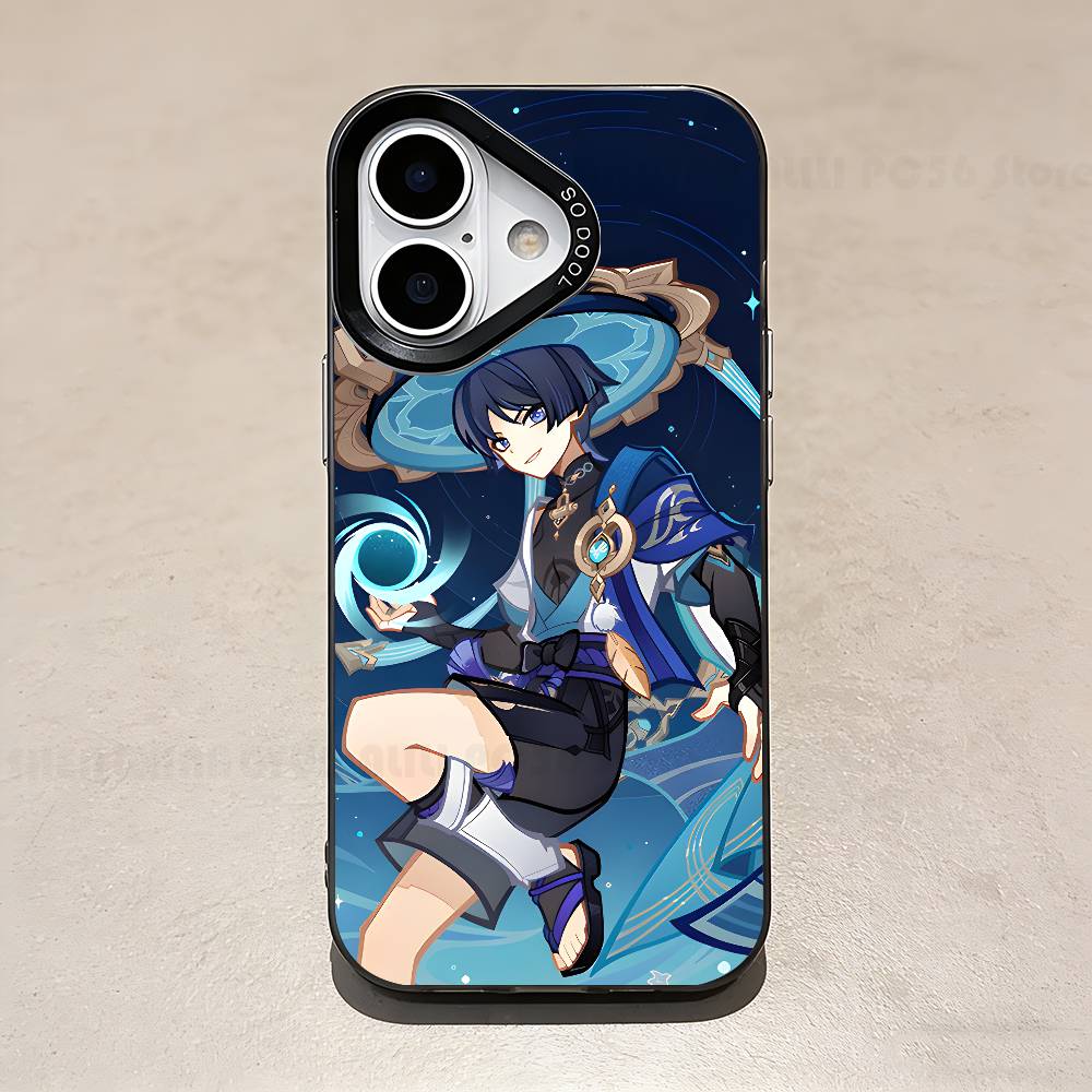 Popular Game Figure Wanderer Genshin Phone Case For IPhone 17 16e 16 15 14 13 12 Pro Max X XR XS MAX Back Cover