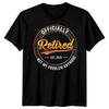 Officiellement Retraité Établi 2025 Plus Mon Problème T-shirt Unisexe